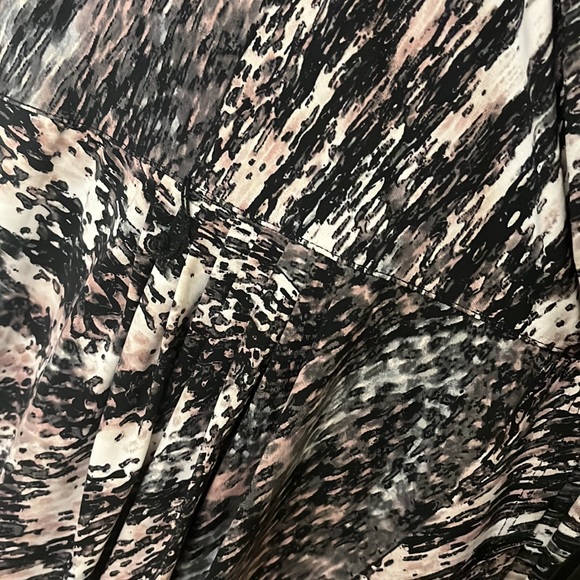 BCBGMaxazria Faux Wrap Sheath Dress S - Picture 4 of 5